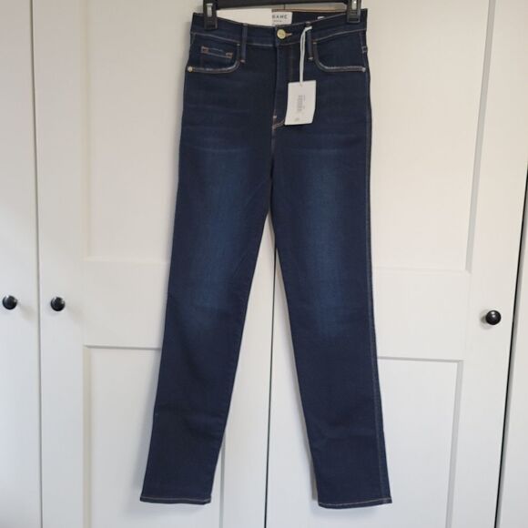 Frame le sylvie slender straight high rise size 26 - Picture 8 of 15